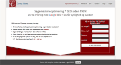 Desktop Screenshot of concept-i.dk